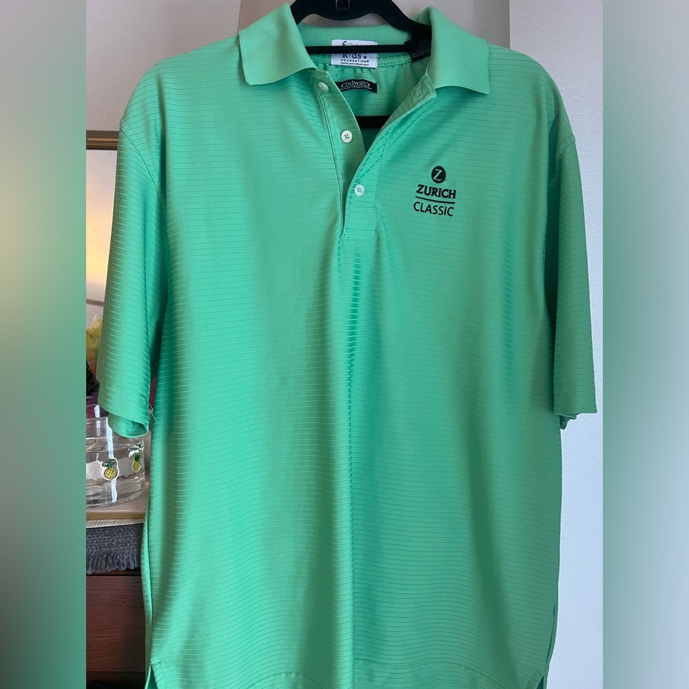 Zurich classic green polo